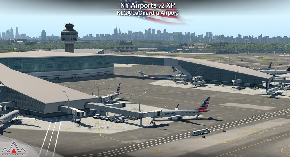 New York Airports V2 XP (KJFK, KLGA, KTEB)